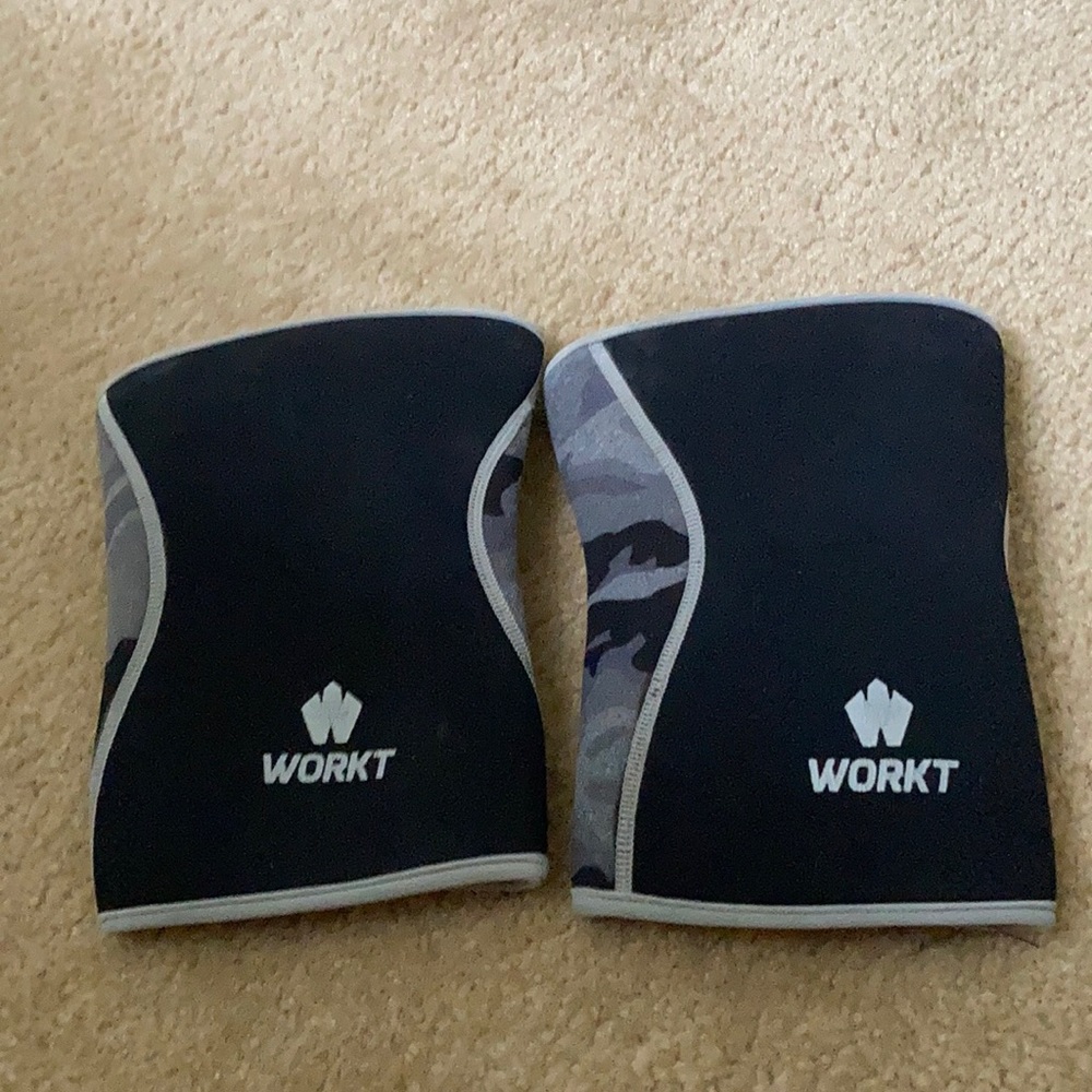 Gently used WORKT knee sleeves